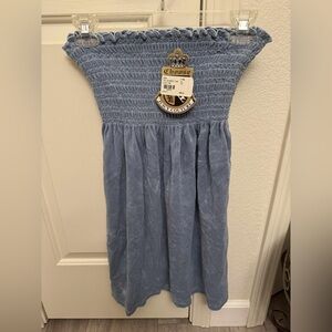 Vintage Juicy Couture Strapless Blue Dress-New with Tags! XL